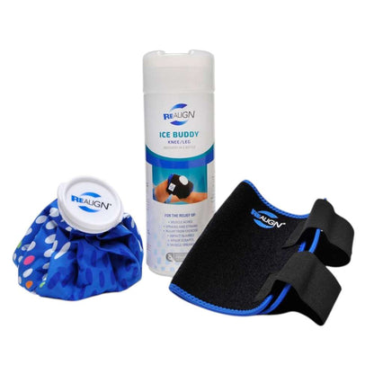 Ice Buddy Knee - Black and Blue