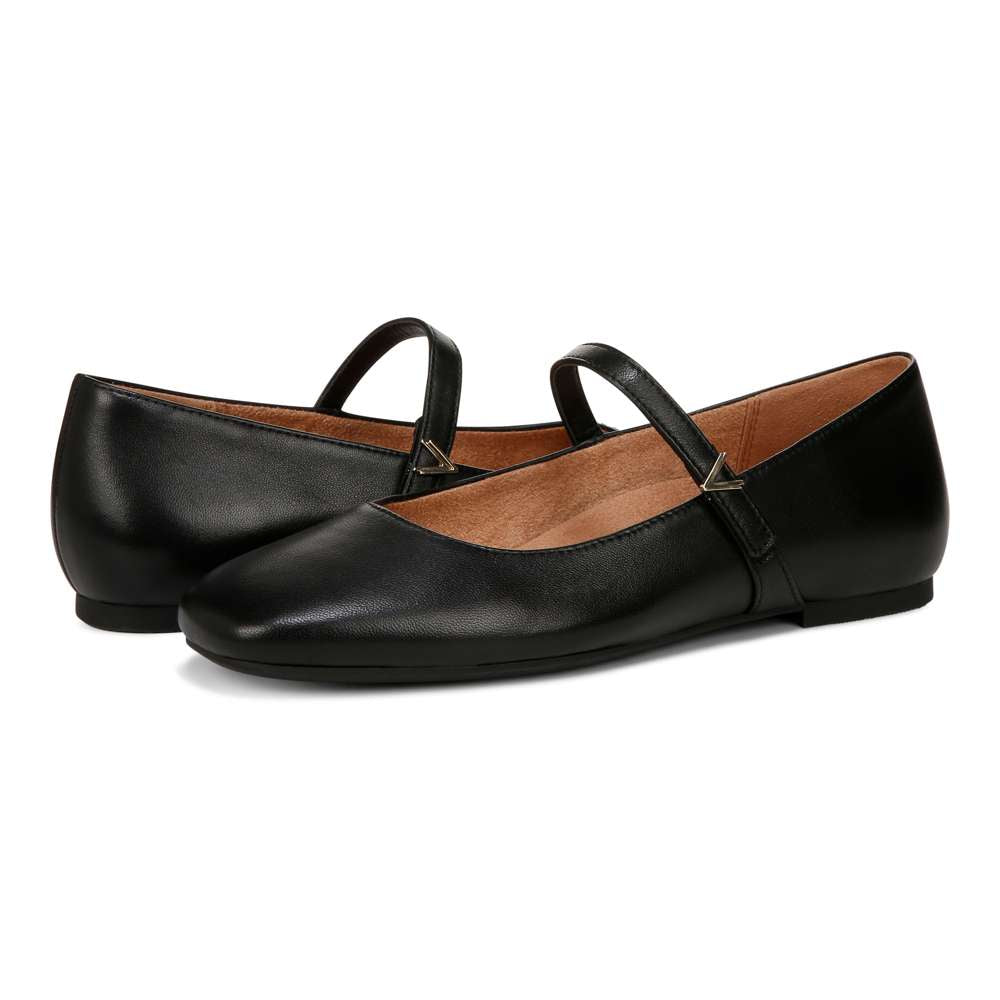 Alameda Mary Jane Flat - Black