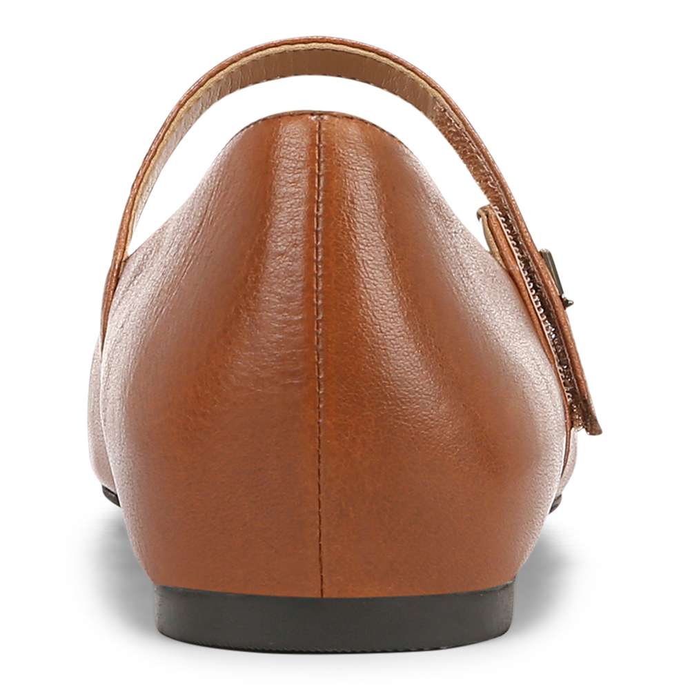 Alameda Mary Jane Flat - Tan