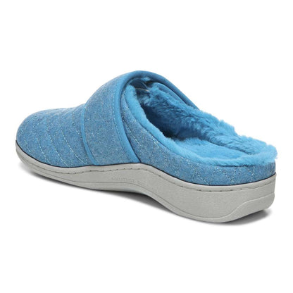 Carlin Mule Slipper - Horizon Blue