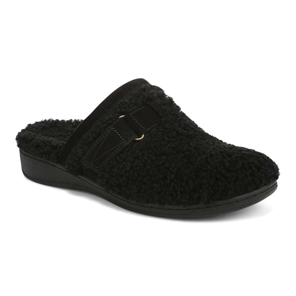 Izzy Slipper - Black