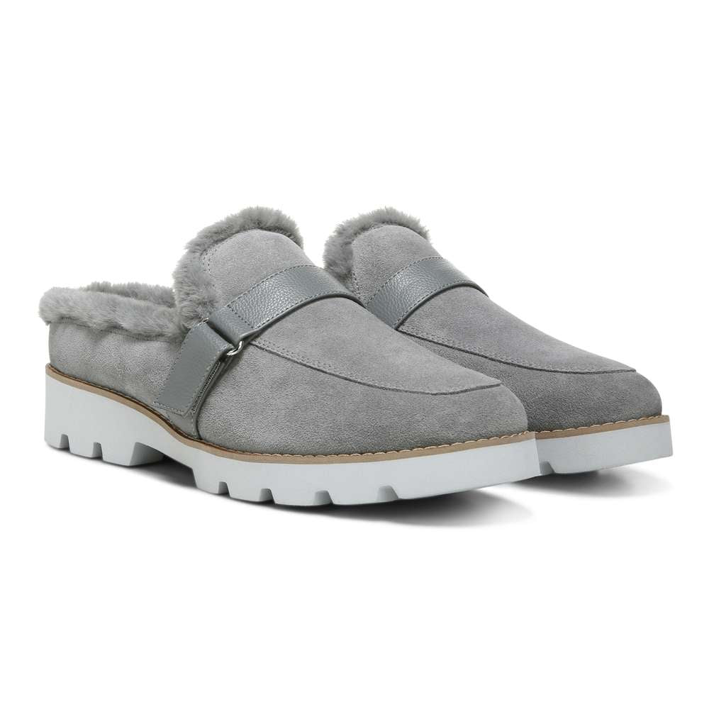 Kailen Mule - Charcoal Suede