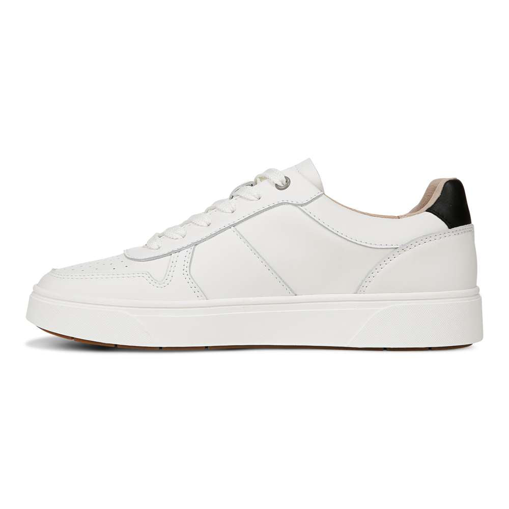 Kimmie Court Sneaker - White Leather