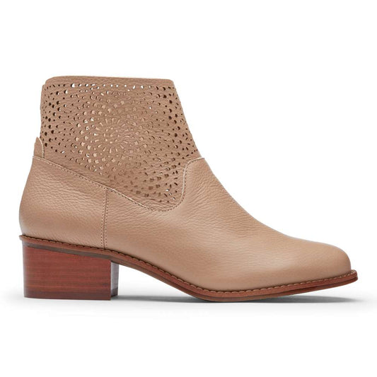 Luciana Ankle Boot - Nude
