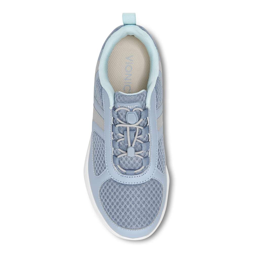 Maren Elastic Lace Sneaker - Blue