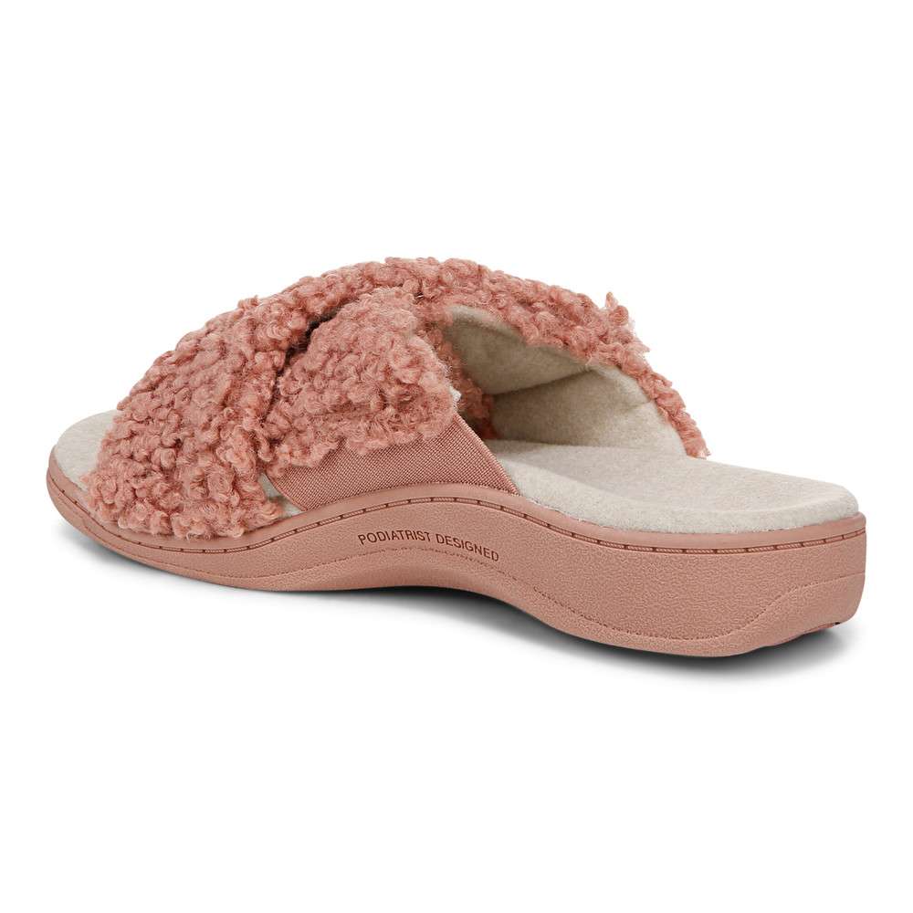 Relax II Slippers - Cinder Rose
