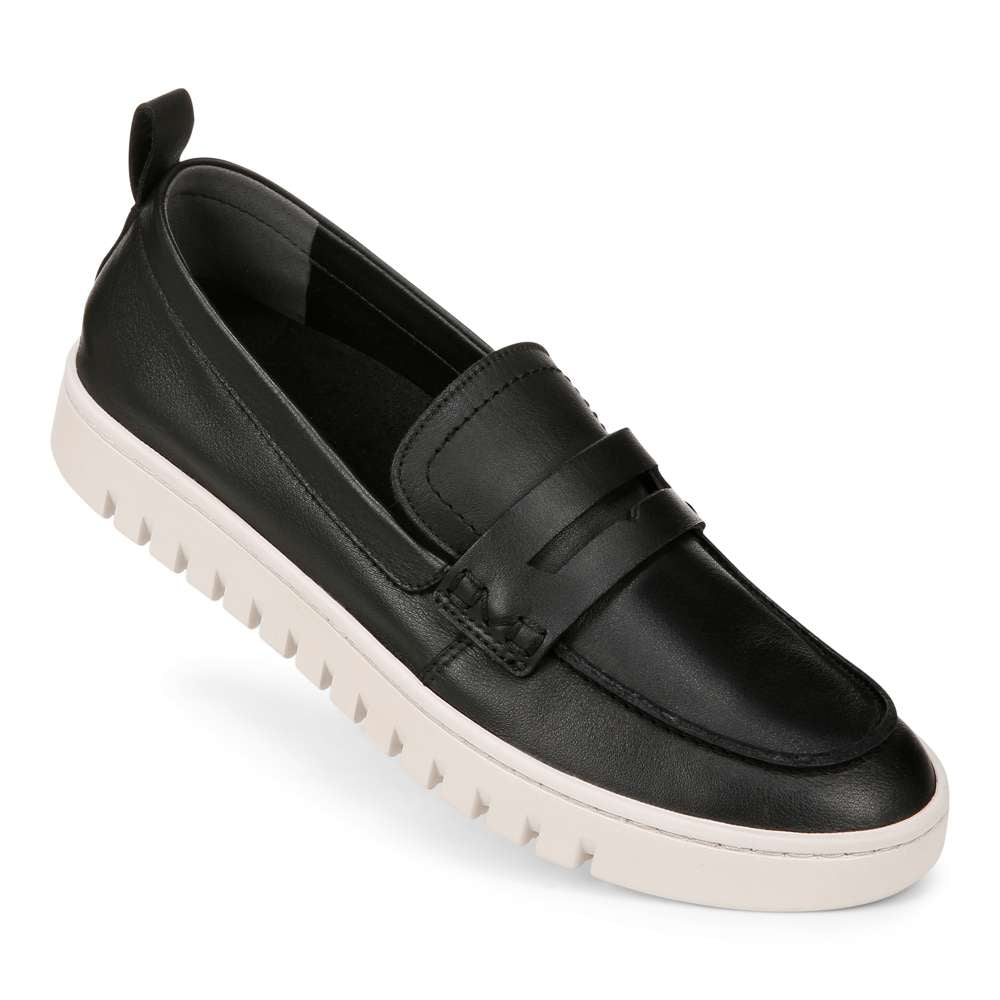 Uptown Loafer - Black Leather