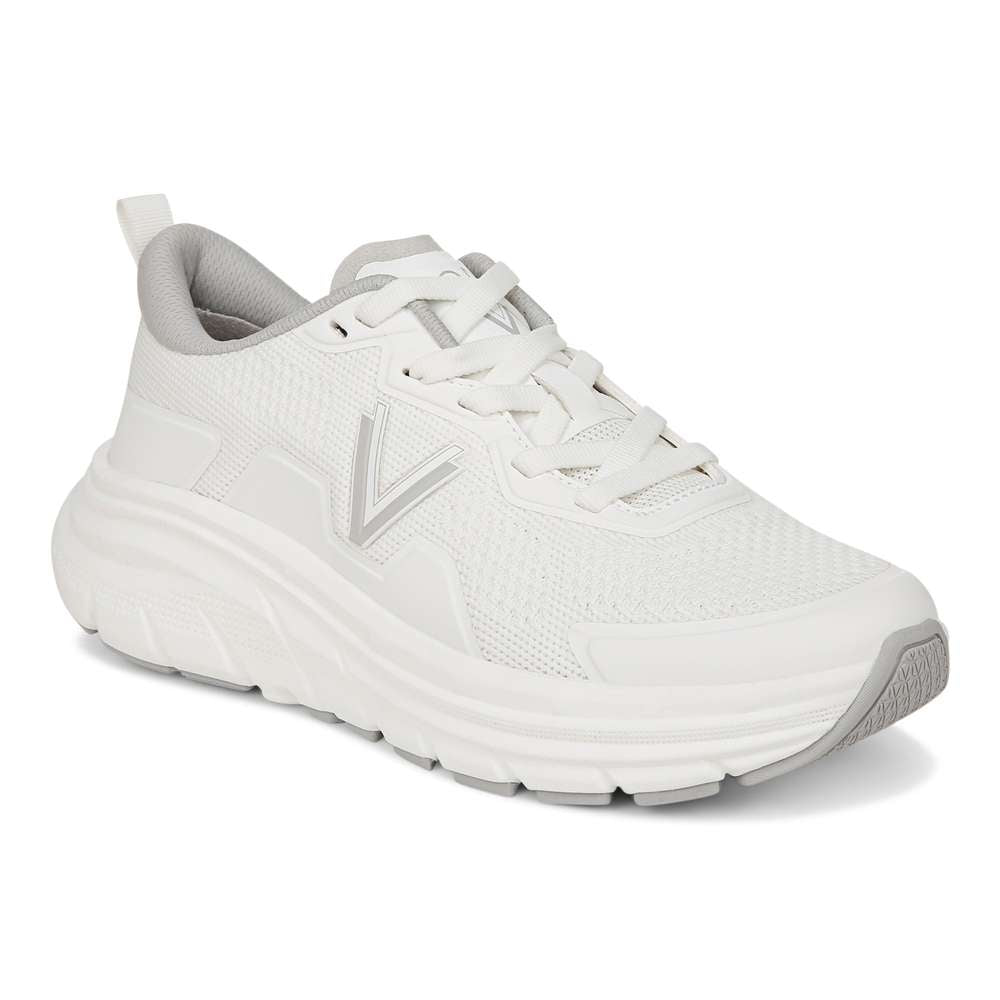 Walk Max Lace Up Sneaker - White