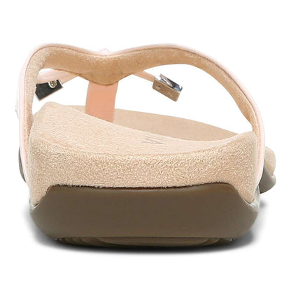 Bella Toe Post Sandal - Pale Blush