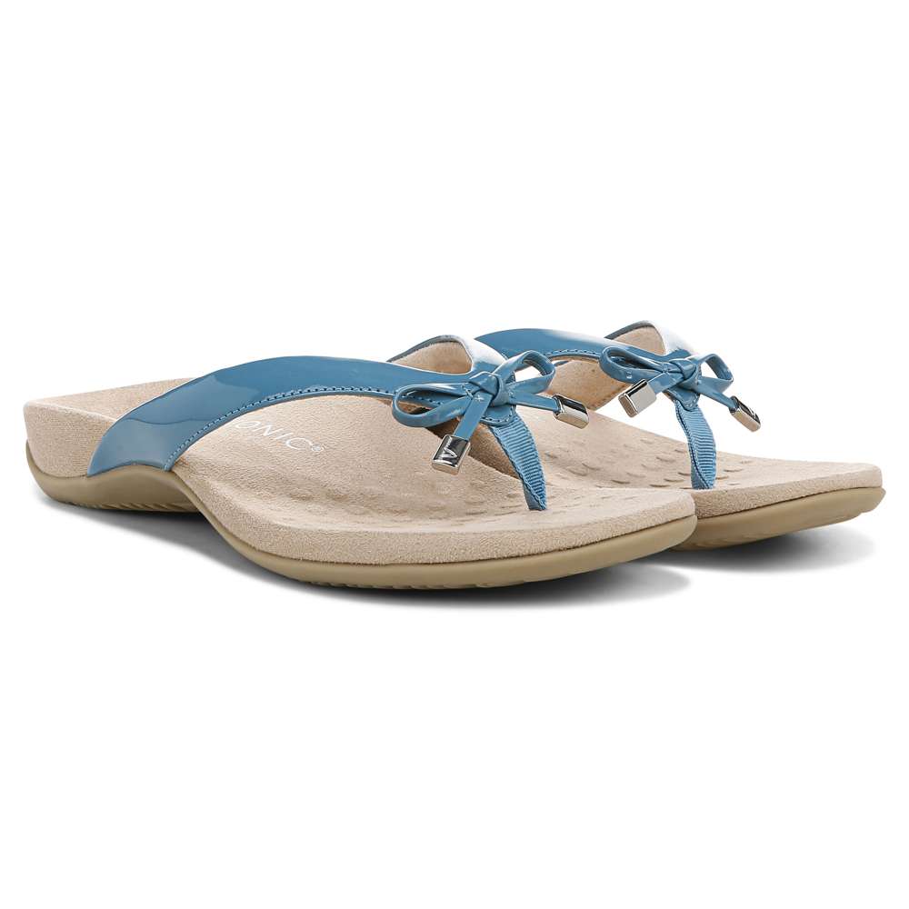 Bella Toe Post Sandal - Larkspur
