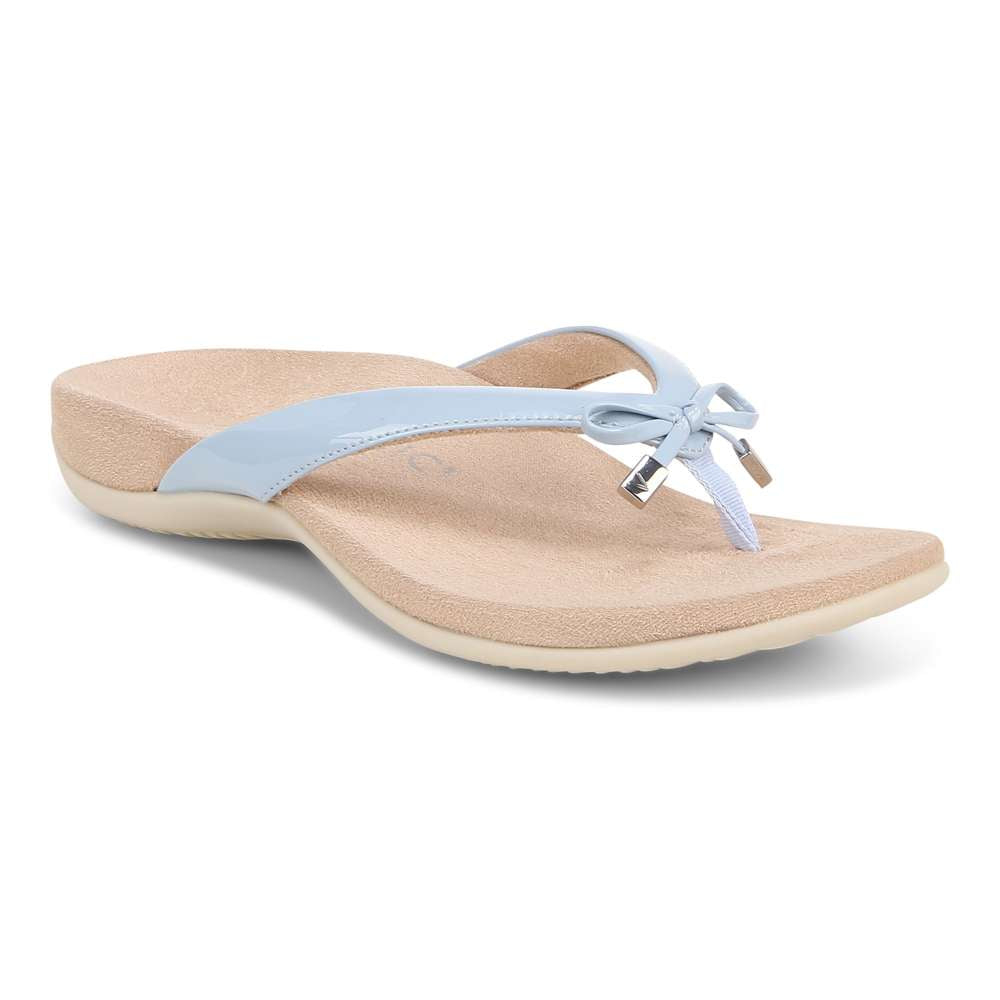 Bella Toe Post Sandal - Skyway Blue