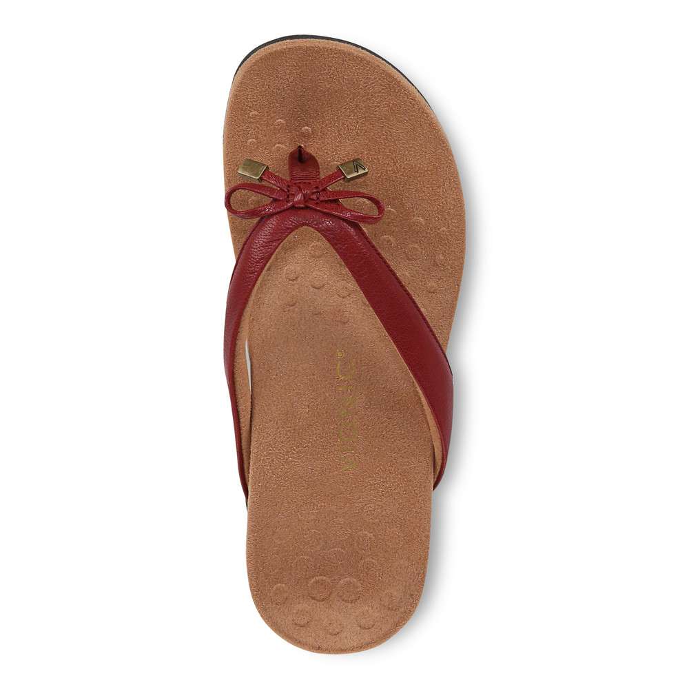 Bella Toe Post Sandal - Syrah