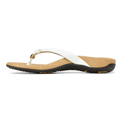 Bella Toe Post Sandal - White