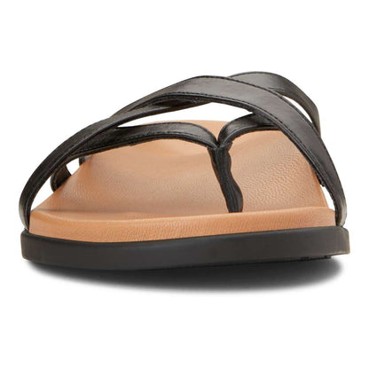 Daisy Toe Post Sandal - Black