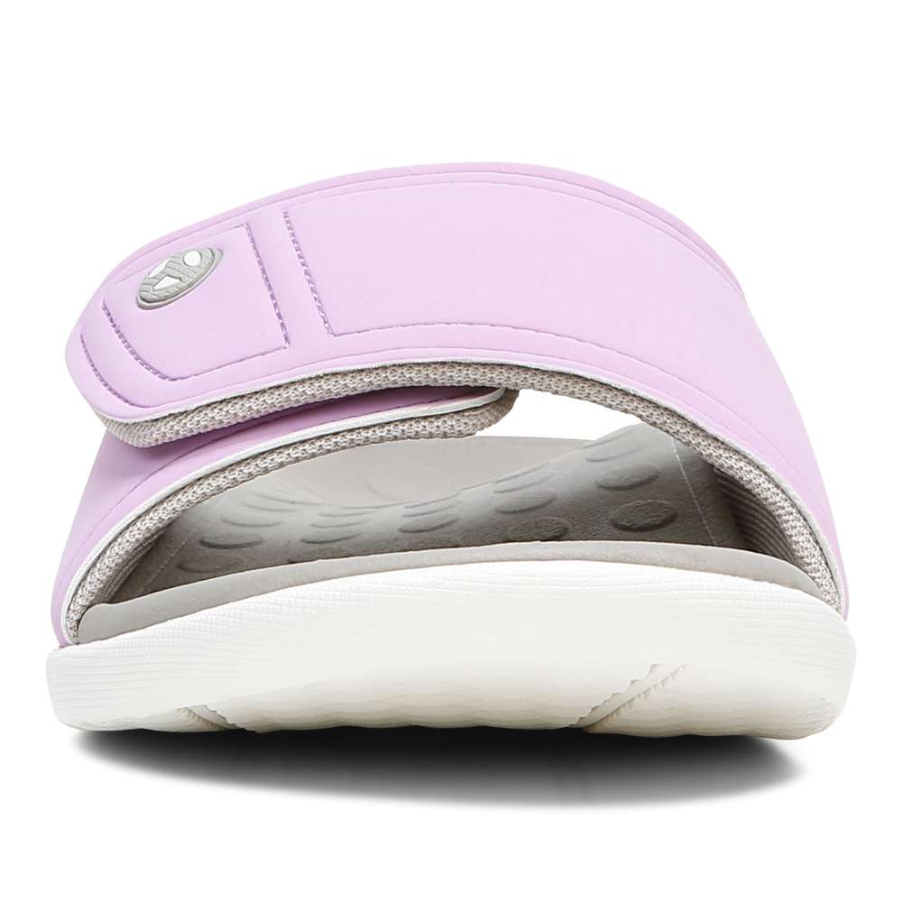Kiwi Slide Sandal - Orchid Purple