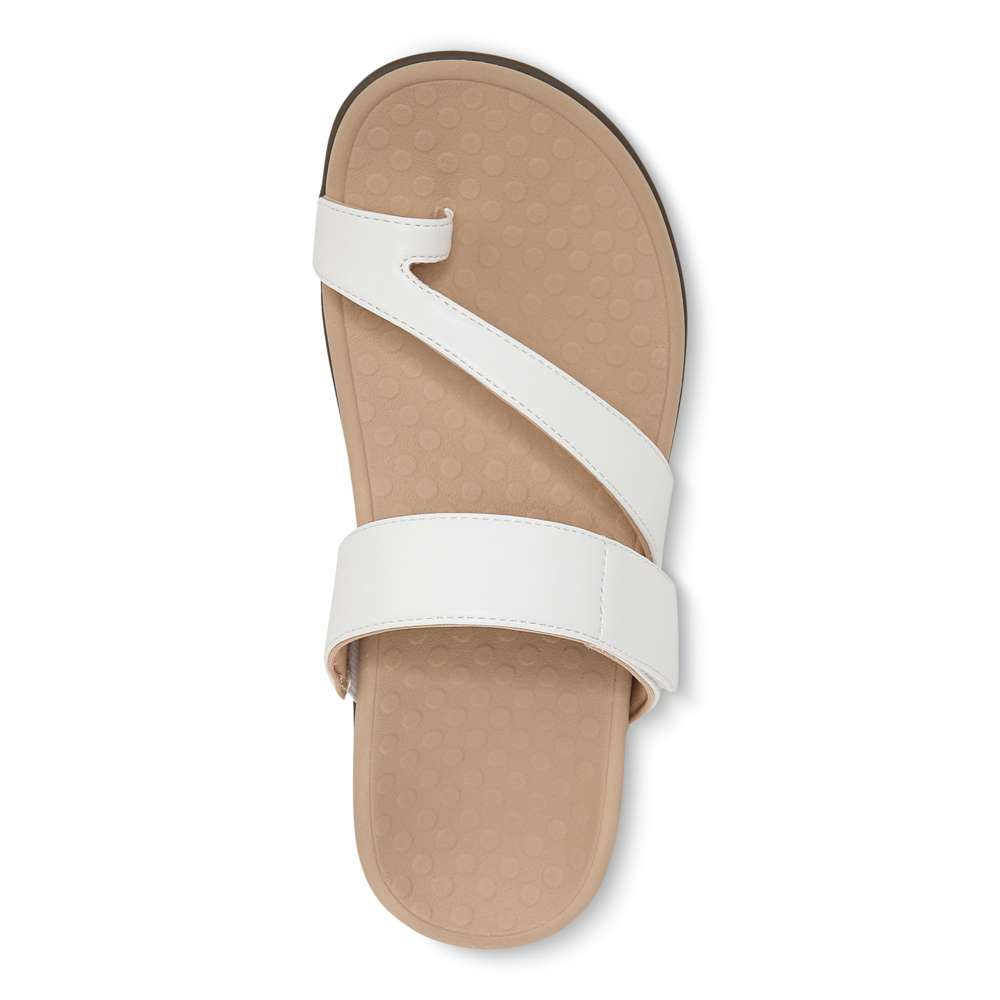 Morgan Slide Sandal - White