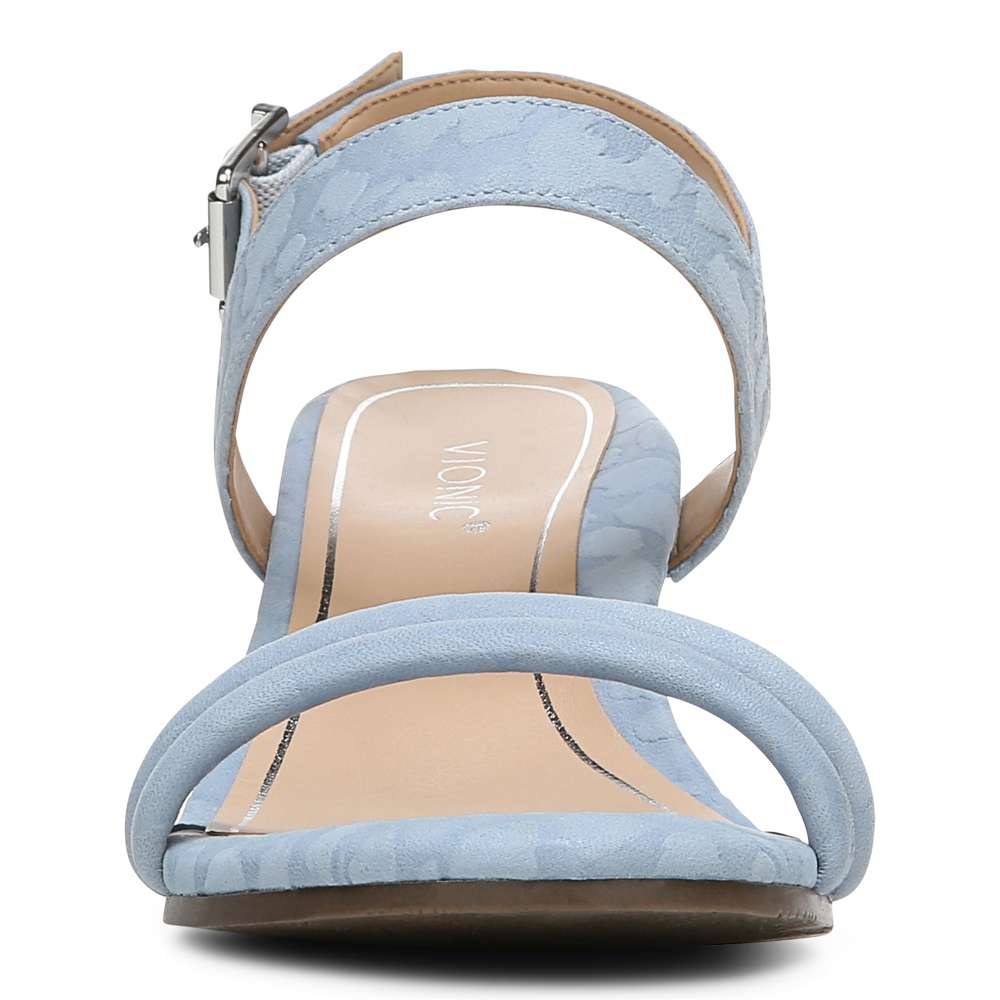 Paula Block Heel - Sky