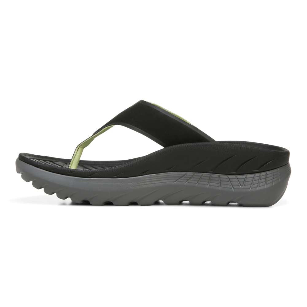 Restore Recovery Sandal - Black/Charcoal