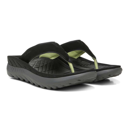 Restore Recovery Sandal - Black/Charcoal