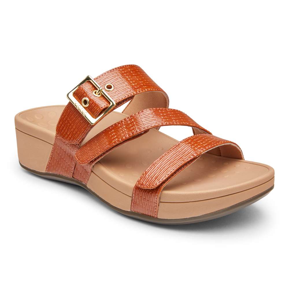Rio Platform Sandal - Brown Woven