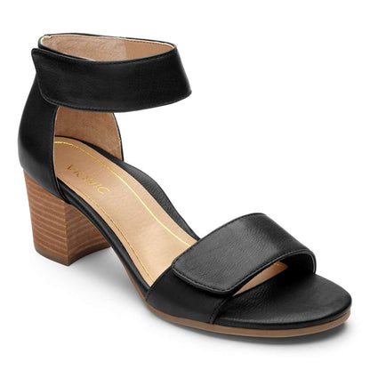 Solana Heeled Sandal - Black