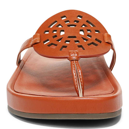 Solari Toe Post Sandal - Clay
