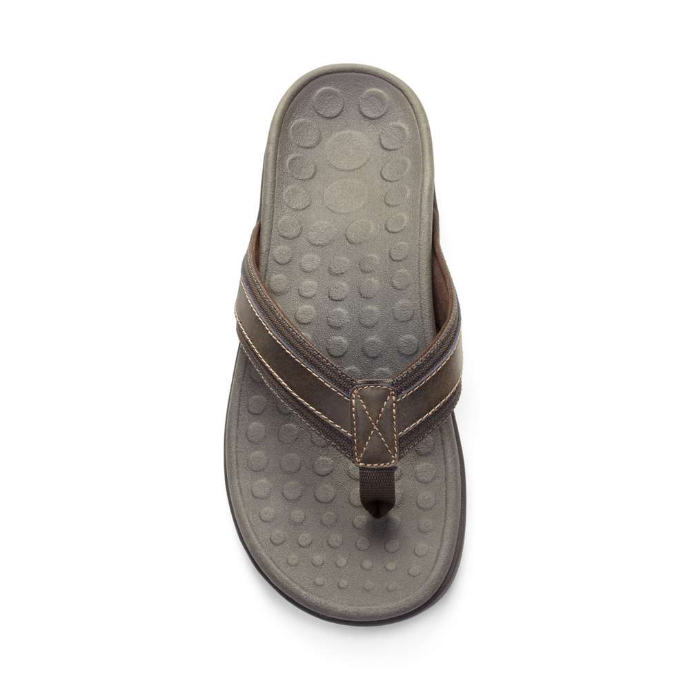 Men's Tide Toe Post Sandal - Brown