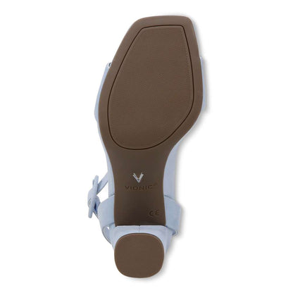 Zinfandel Block Heel Sandal - Skyway Blue