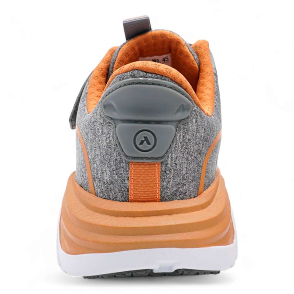 No. 45 Sport Jogger W/ Heel Assist - Grey/Orange
